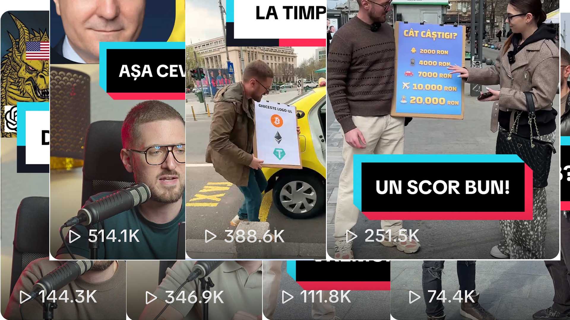 Milioane de vizualizări